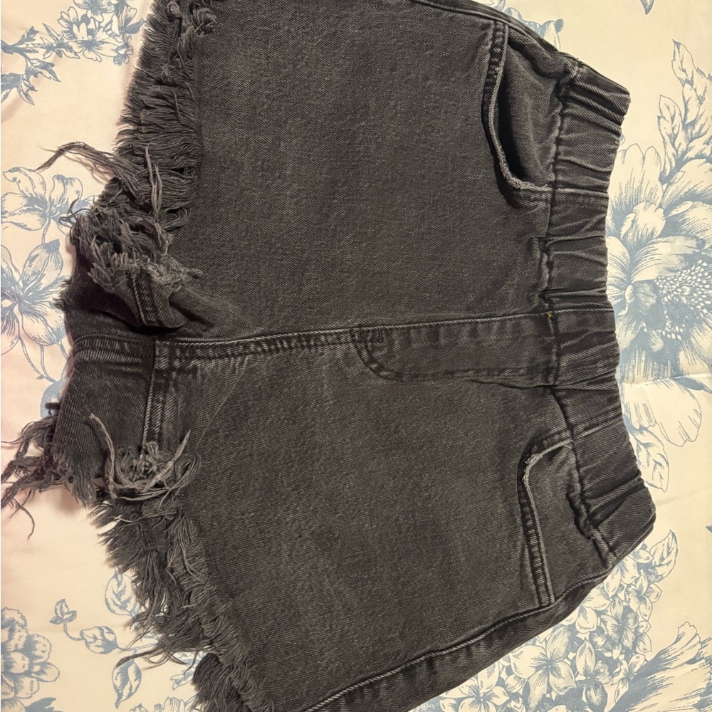 Forever 21 Dark Gray Jean Shorts